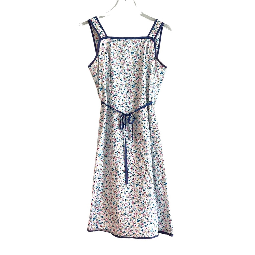 SAINT TROPEZ WEST Floral Wrap Dress Size 8